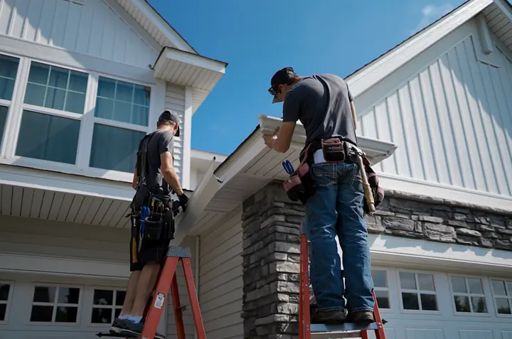 Professional seamless gutter installation by Prime Gutterworks